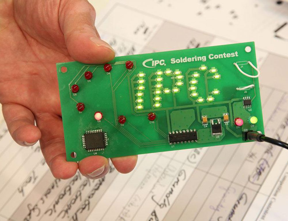 IPC Hand Soldering Competition PIEK