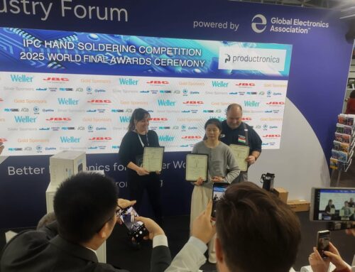 The Winners of the Hand Soldering World Championship 2025